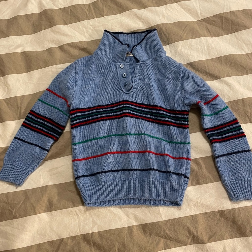 Vintage children’s collared sweater